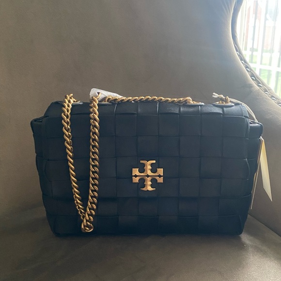 SOLD-Tory Burch new Kira satin convertible crossbody bag - Picture 2 of 8